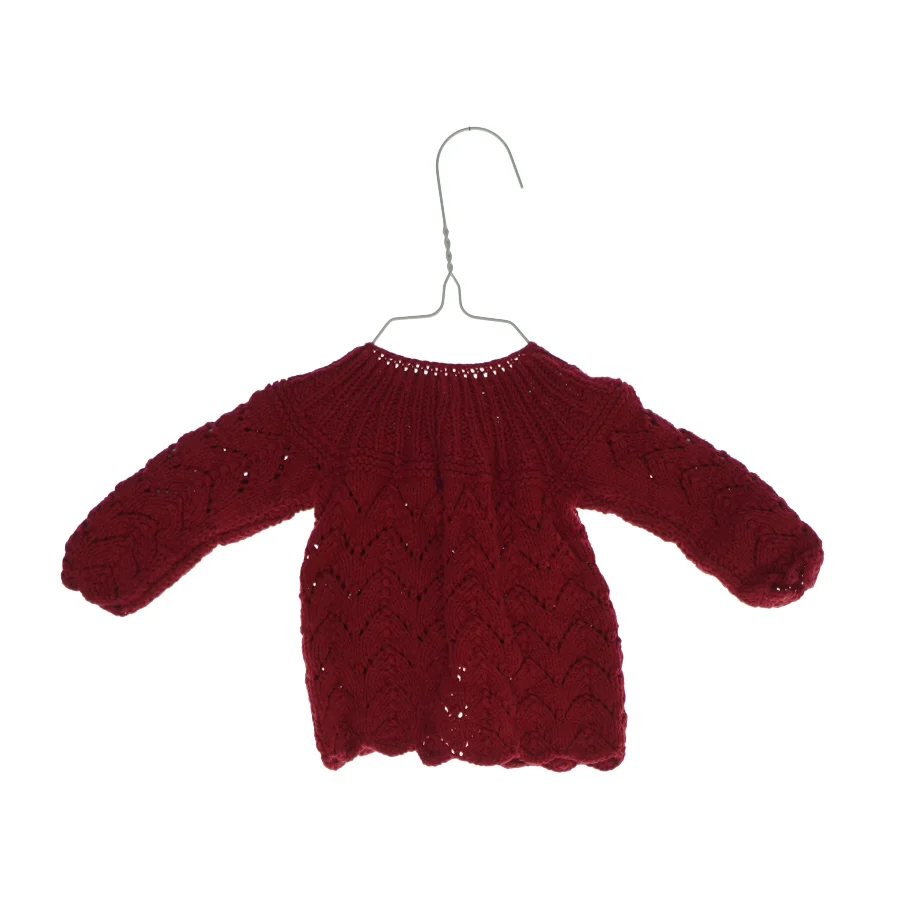 Hjemmestrikket trøje (str. ca. 62) fra Ukendt (str. ca. 62)