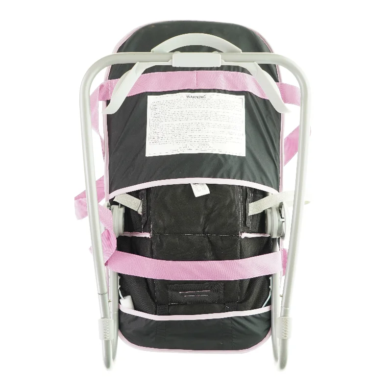 Lyserød babystol fra Chicco (str. LB: 70x40cm)