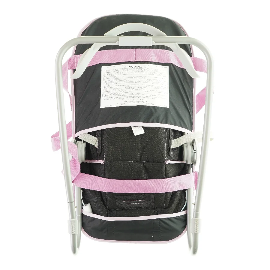 Lyserød babystol fra Chicco (str. LB: 70x40cm)