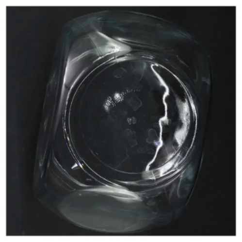 Glas opbevaringskrukke (str. H 17 cm)