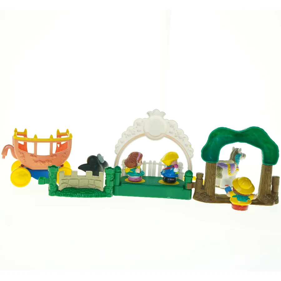 Plastlegetøjssæt (str. Højde 16 cm)