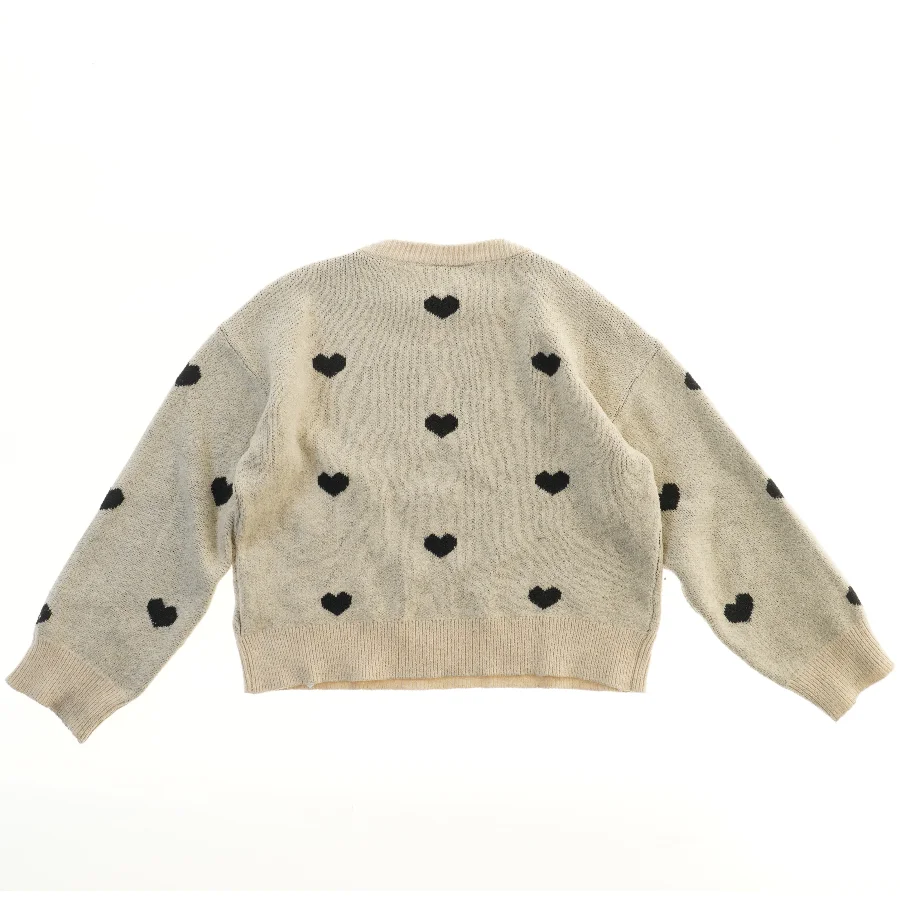 Sweatshirt med hjerter fra Name It (str. 122)