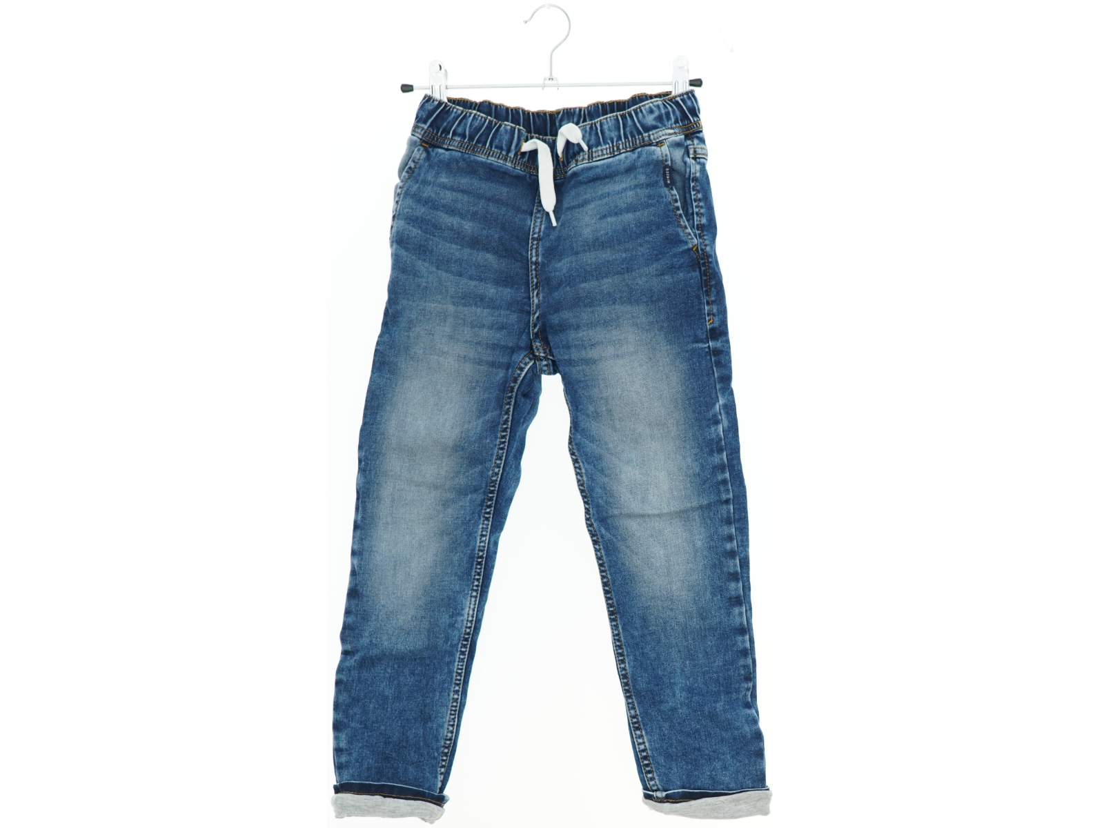 Lined Blå jeans til børn fra &Denim (str. 134)
