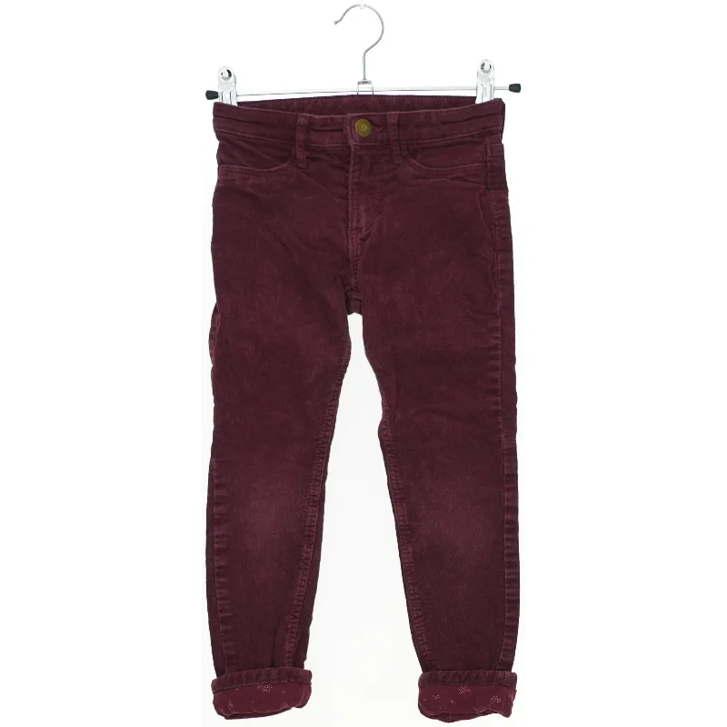 Bordeaux fløjsbukser til børn fra H&M (str. 104)