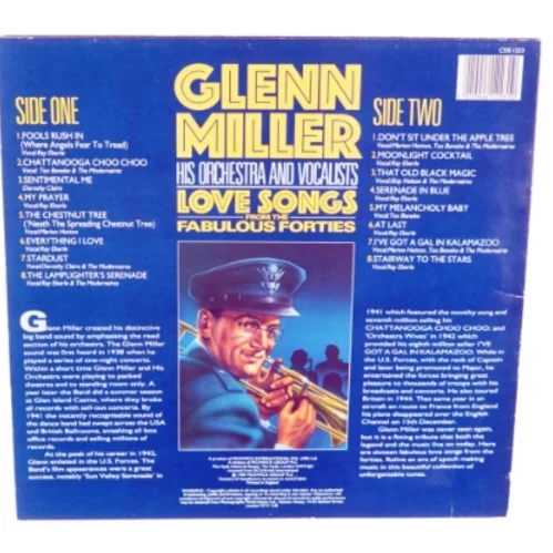 ‘Love songs from the fabulous forties’ af Glenn Miller