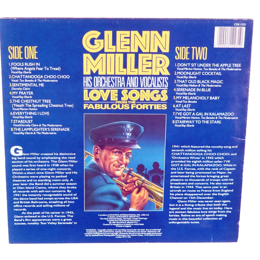 ‘Love songs from the fabulous forties’ af Glenn Miller