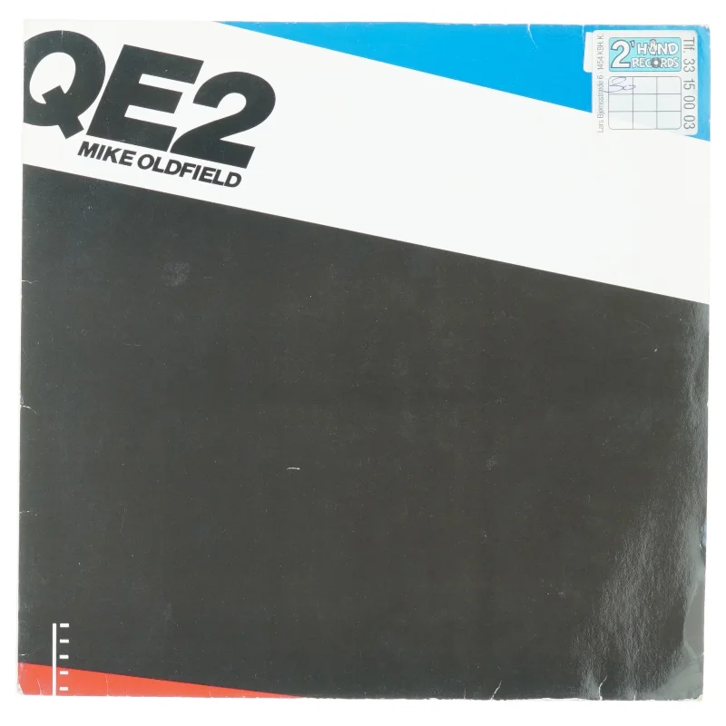 Lp plade QE2 mike olldfield fra Virgin (str. 31 x 31 cm)