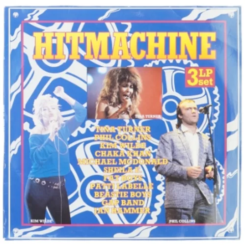 Lp plade hit machine fra Hhr (str. 32 x 32 cm)