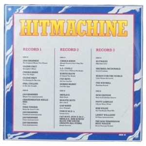 Lp plade hit machine fra Hhr (str. 32 x 32 cm)