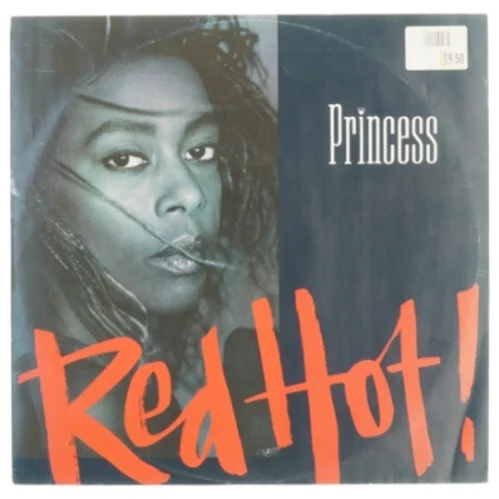 Lp plade prinses redhot fra Stereo (str. 31 x 31 cm)