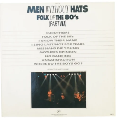 LP af men without hats fra Mile