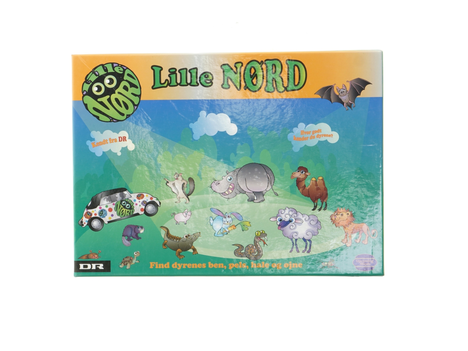 Lille NØRD brætspil fra DR (str. 32x24 cm)