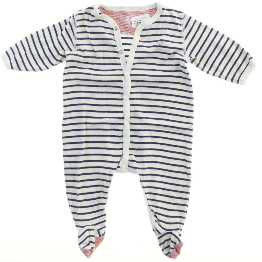 Stribet heldragt til baby fra Petit Bateau (str. 68)