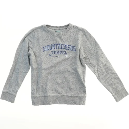 Grå sweatshirt (str. 128)