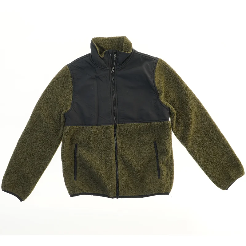 Fleecejakke med kontrastpanel fra H&M (str. 134)