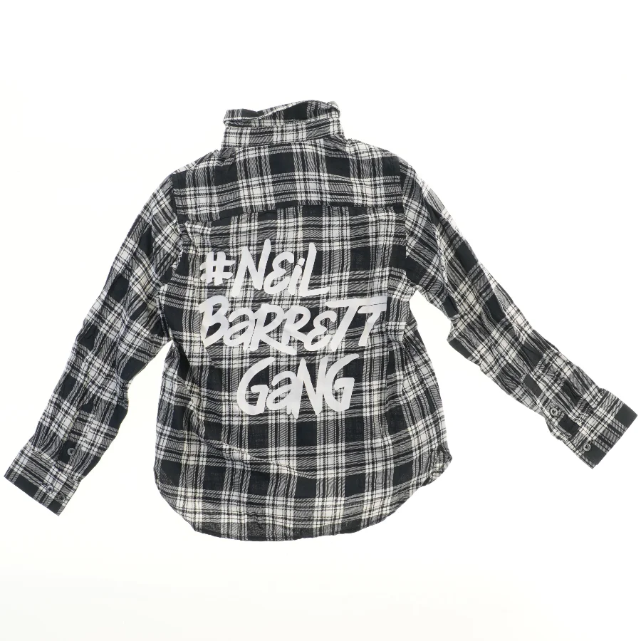 Skjorte med tryk (str. 128)