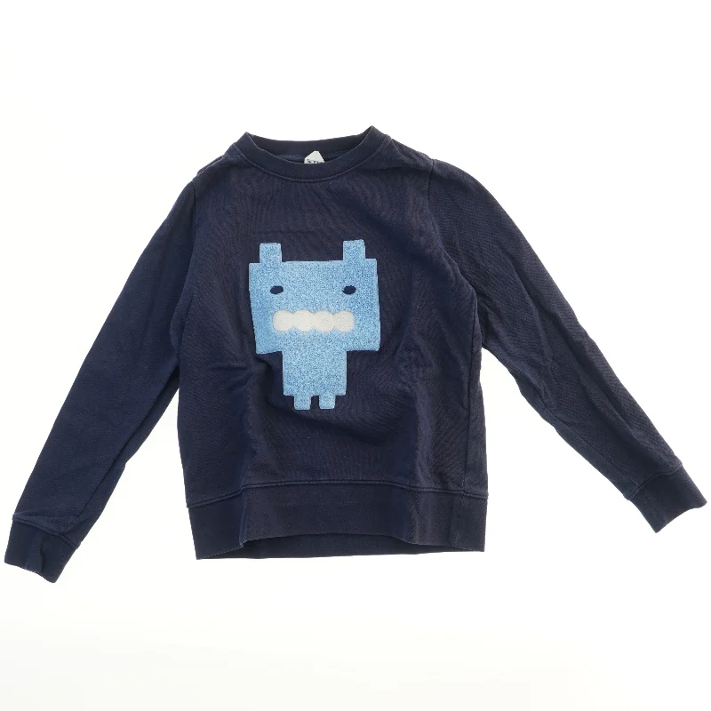 Sweatshirt med monsterprint (str. 134)