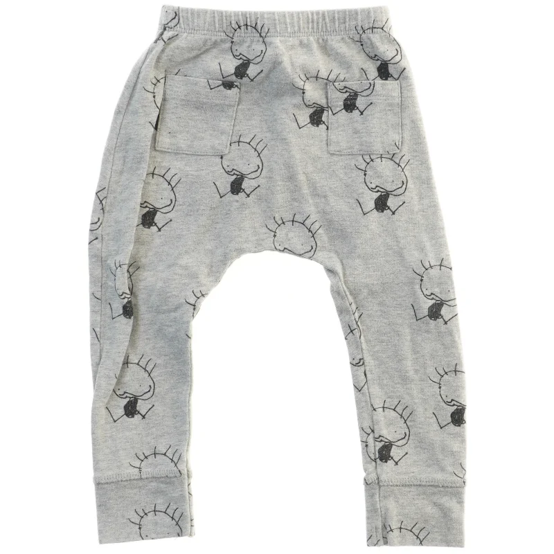 Børnebukser med print (str. 68)