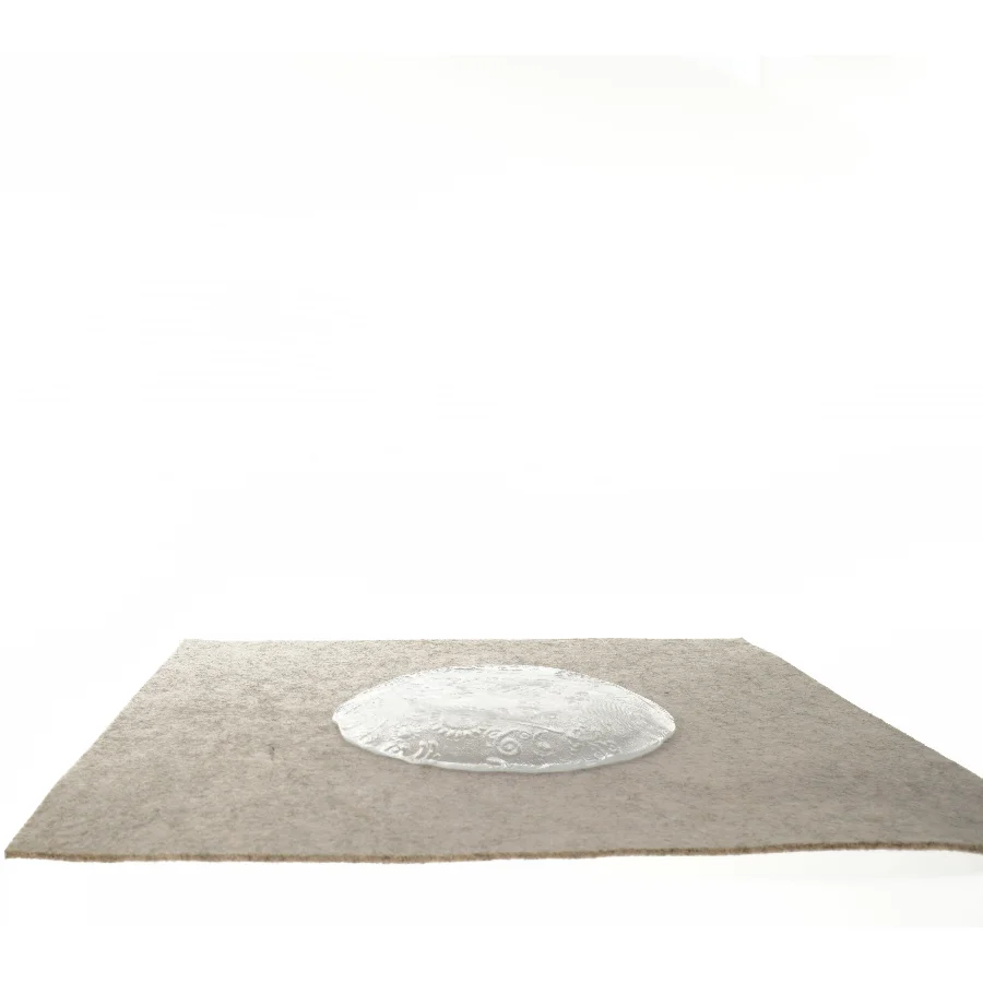 Tallerken i glas (str. 18 cm)