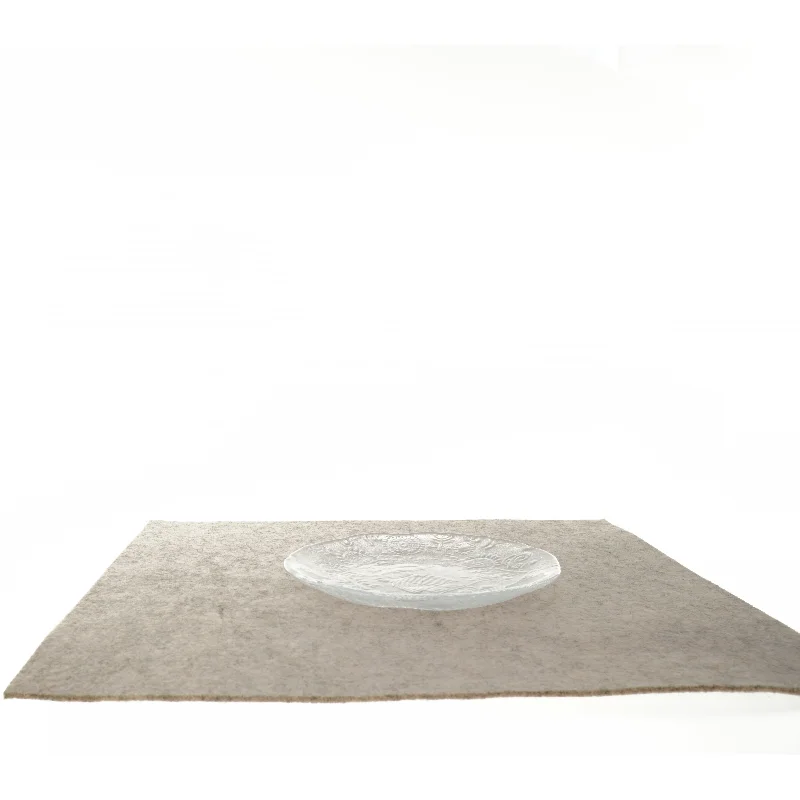 Tallerken i glas (str. 18 cm)