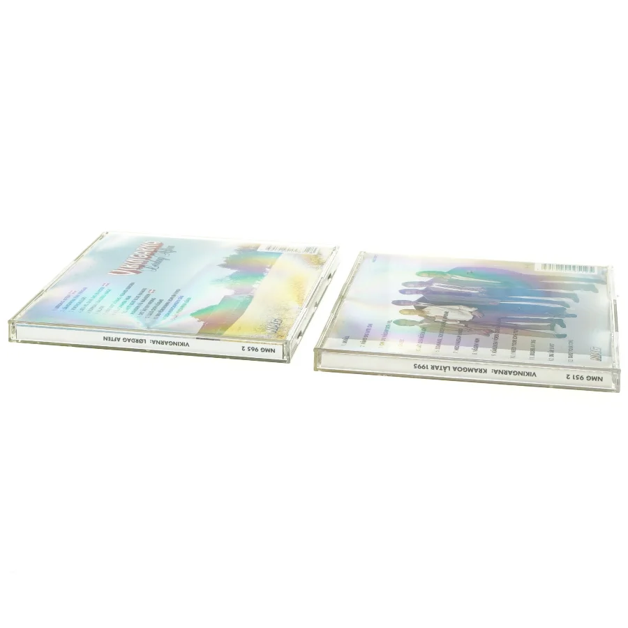 Cd´er med Vikingarna fra Nmg (str. 14 x 12 cm)
