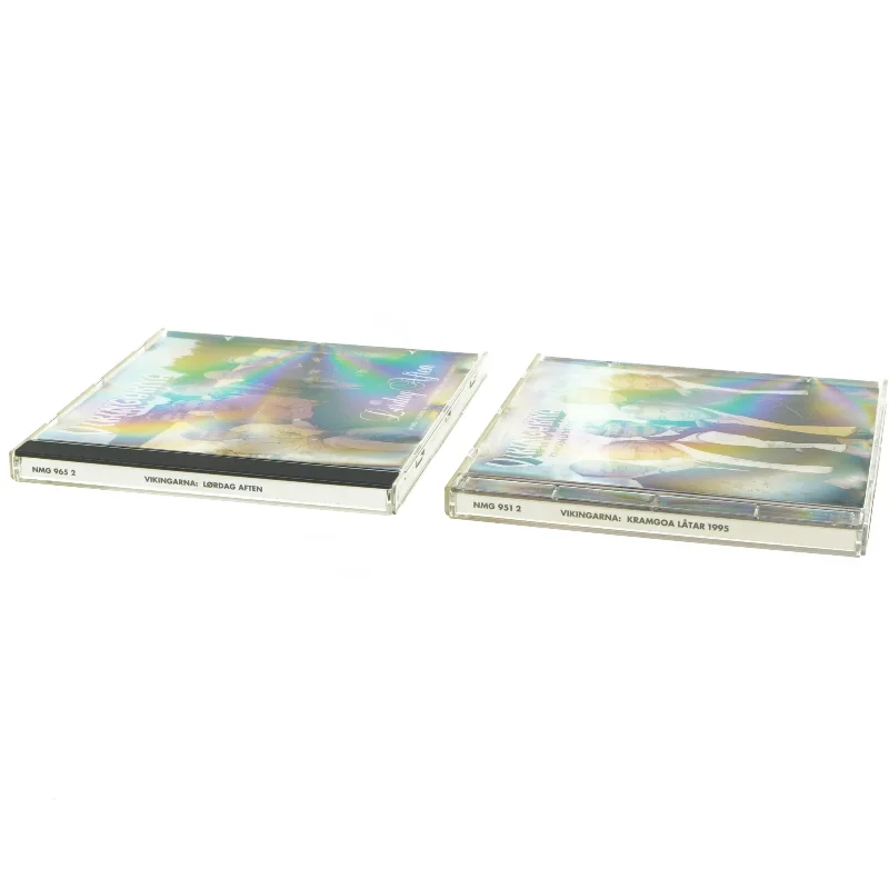 Cd´er med Vikingarna fra Nmg (str. 14 x 12 cm)