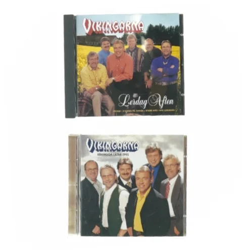 Cd´er med Vikingarna fra Nmg (str. 14 x 12 cm)