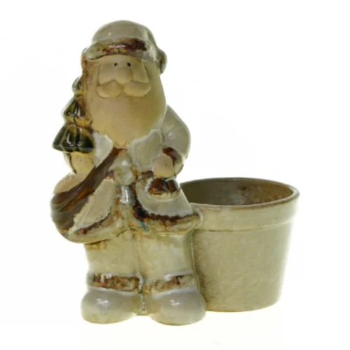 Urtepotte med nisse (str. 11 x 15 cm)