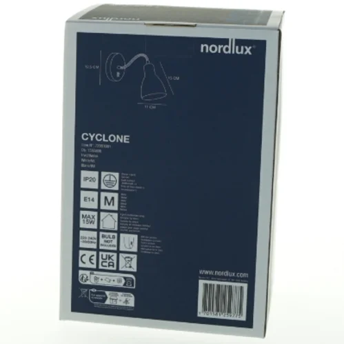 Nordlux Cyclone Væglampe fra Nordlux (str. 12,5x15x11 cm)