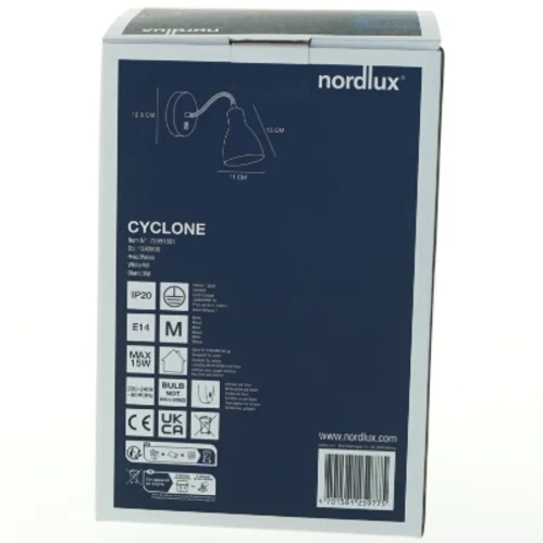 Nordlux Cyclone Væglampe fra Nordlux (str. 12,5x15x11 cm)