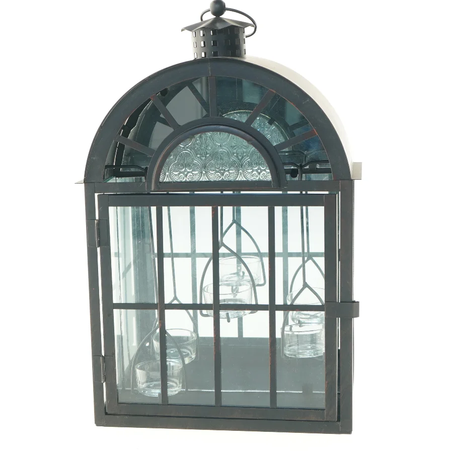 Sort lanterne (str. 39x24x11 cm)