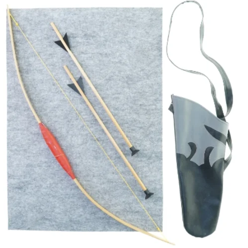 Legetøjs bue og pile (str. Bue 77 x 12 cm pile 41 cm)
