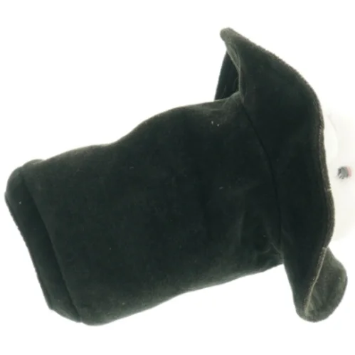 Sort tryllehat med kanin (str. 31 cm)