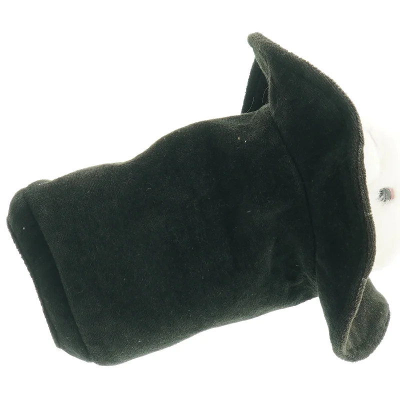 Sort tryllehat med kanin (str. 31 cm)