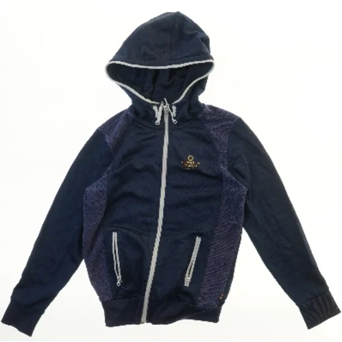 Hættetrøje med lynlås (str. XS)