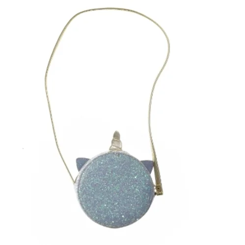Glitter enhjørning taske (str. 13 cm)