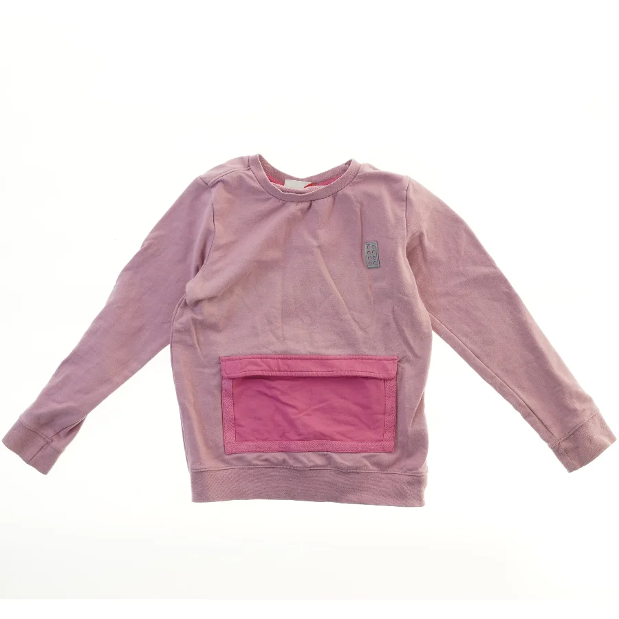 Langærmet bluse med lomme fra Lego (str. 140)