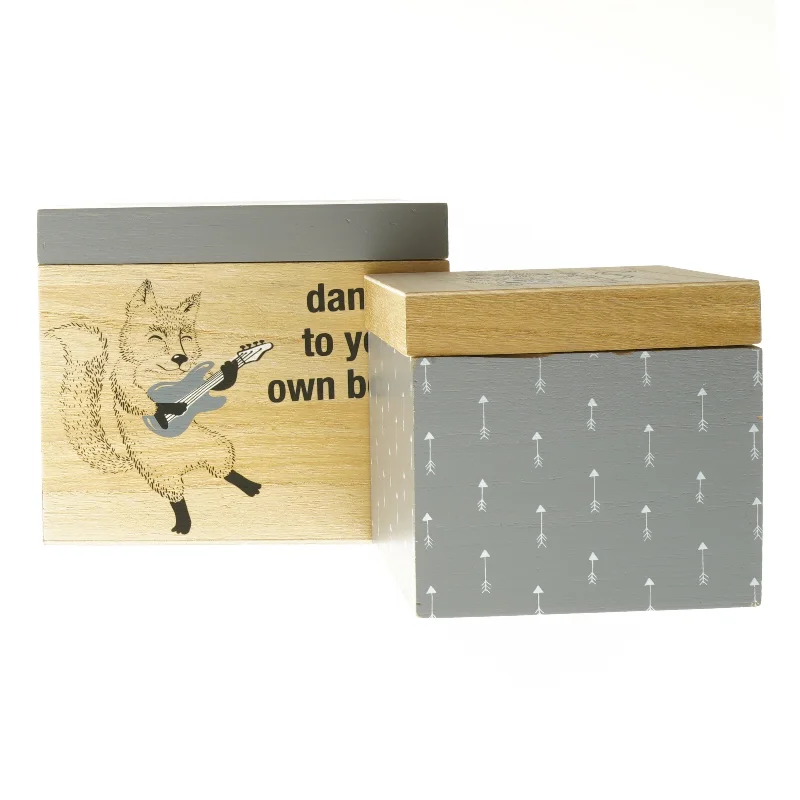 Opbevaringskasser fra Bloomingville (str. 13x12 & 18x15 cm)