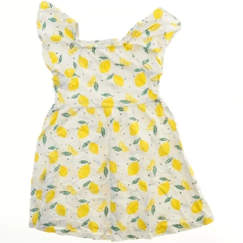 Sommerkjole med citronmønster fra Mng (str. 128)