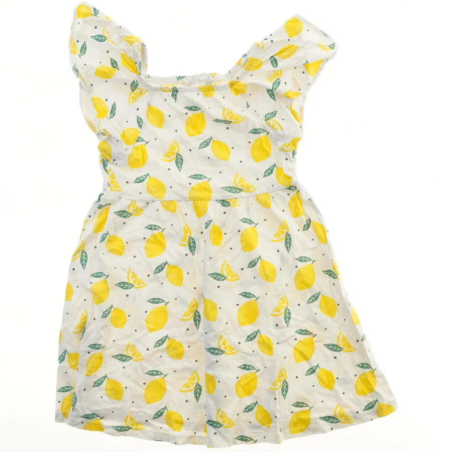 Sommerkjole med citronmønster fra Mng (str. 128)