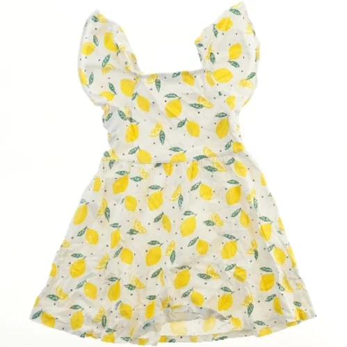 Sommerkjole med citronmønster fra Mng (str. 128)