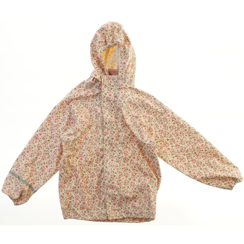 Regnjakke med blomsterprint fra CeLaVi (str. 140)