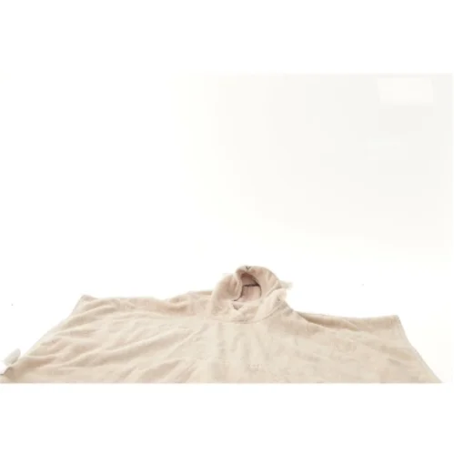 Børneponcho med hætte og ører (str. 70x53 cm)