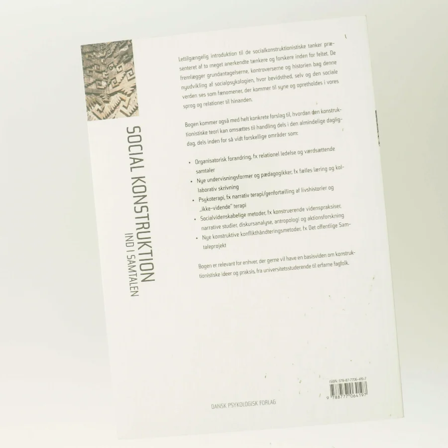 Social konstruktion : ind i samtalen (Bog)