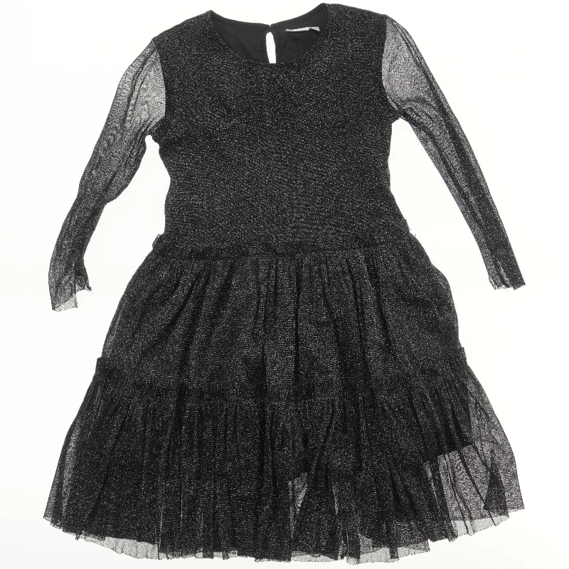 Langærmet kjole med tyl fra Name It (str. 122)