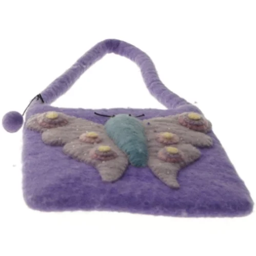 Børnetaske med Sommerfugl fra Camina (str. 21x20 cm)