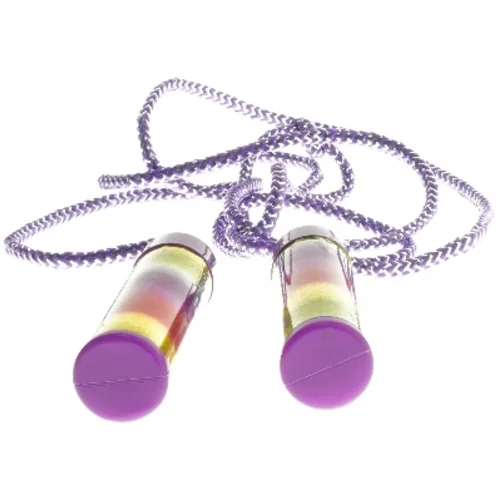 Sjippetov med farverige håndtag (str. 200 cm)