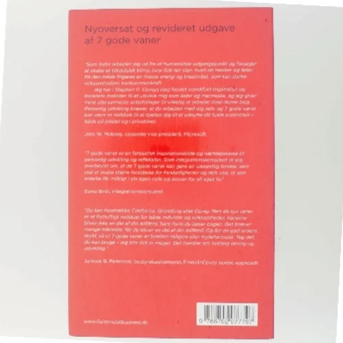 Syv gode vaner af Stephen R. Covey (Bog)
