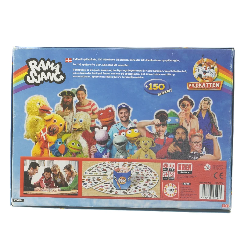 Vildkatten brætspil med 150 brikker fra Educa (str. 37x27 cm)