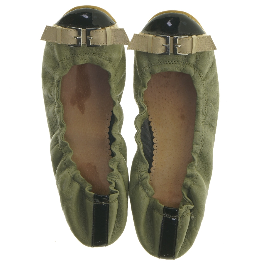 Ballerina sko med spænde (str. 37 )